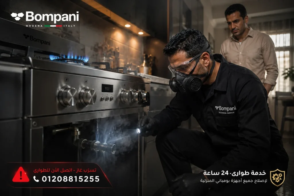 تسريب غاز من بوتاجاز بومباني يحتاج صيانة فورية