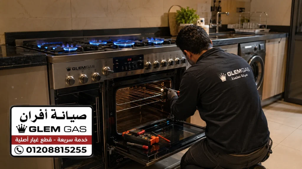 ضعف شعلة بوتاجاز جليم جاز وظهور اللهب الأصفر