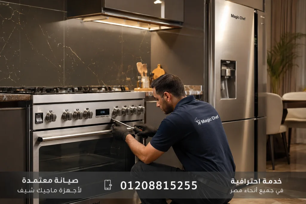 صيانة ماجيك شيف في مصر لفحص وإصلاح أجهزة Magic Chef داخل المنزل باحترافية