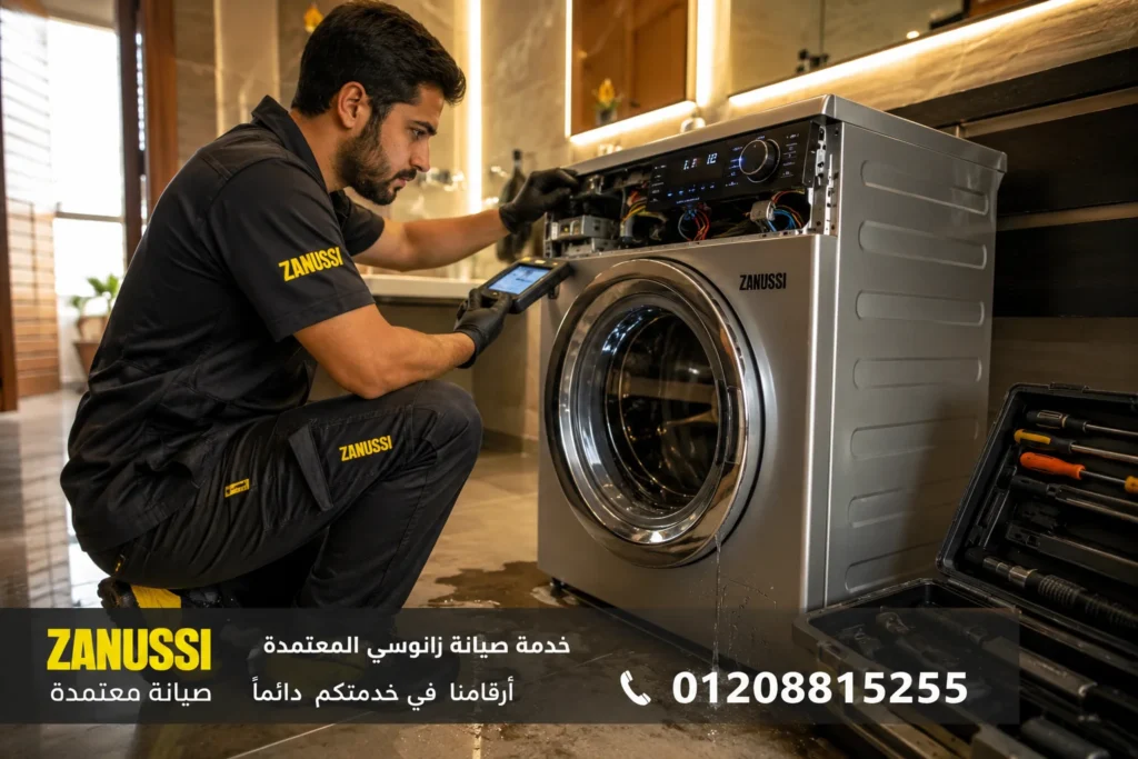 صيانة غسالات زانوسي داخل المنزل في مصر بواسطة فني محترف